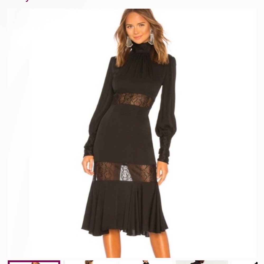 Milly black dress